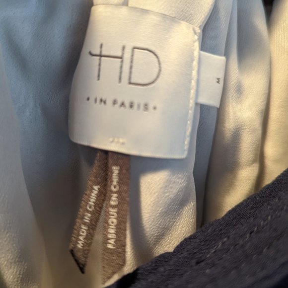 HD in Paris for Anthropologie Colour Block Skirt Medium - Picture 2 of 2